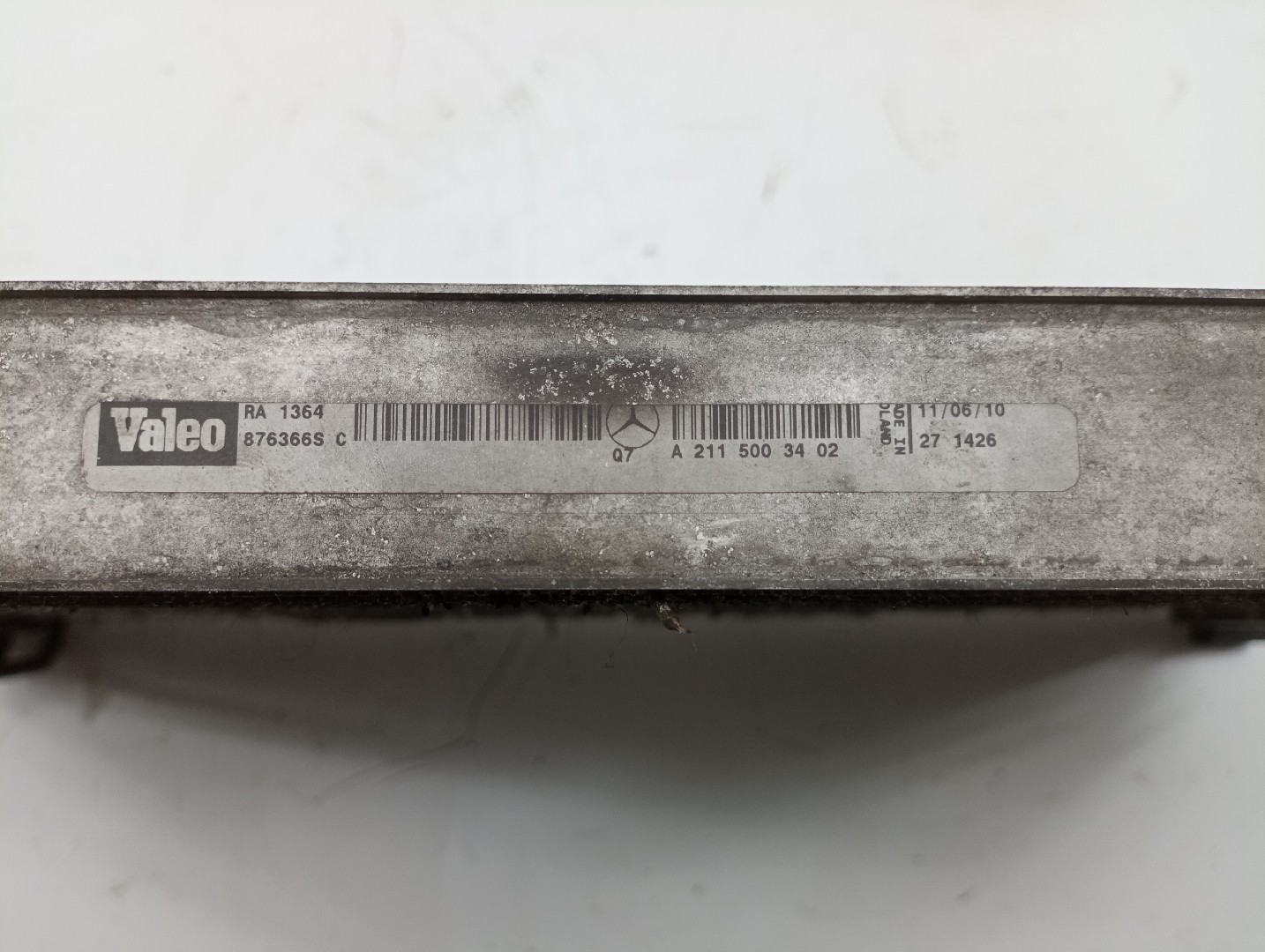 Radiador da Água MERCEDES-BENZ E-CLASS (W211) | 02 - 09