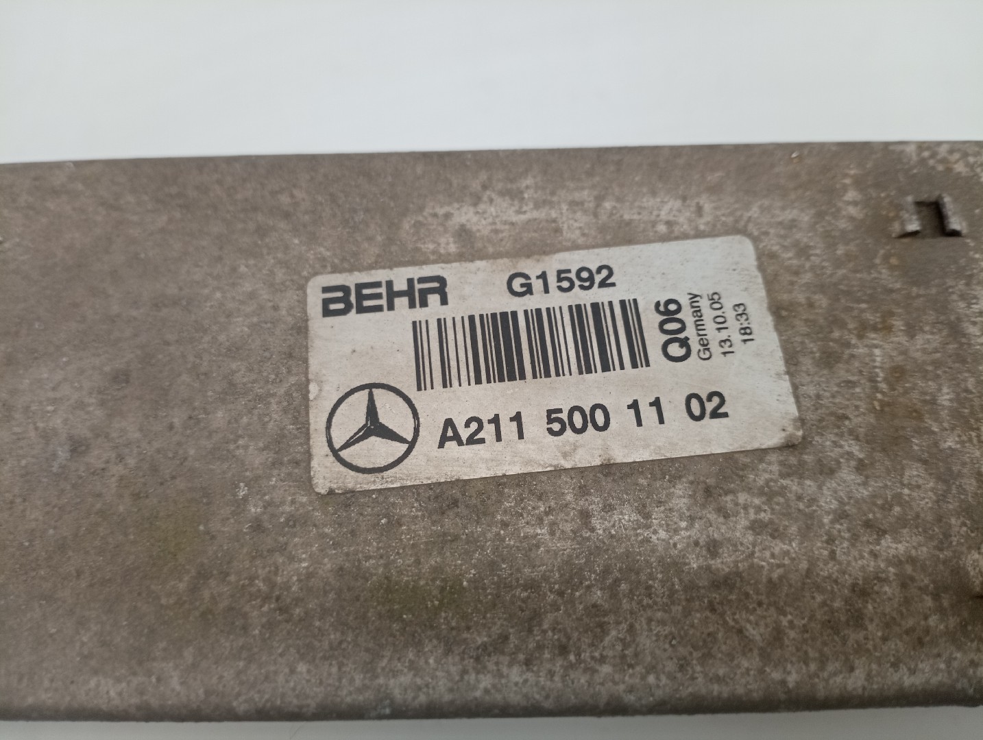 Intercooler MERCEDES-BENZ E-CLASS (W211) | 02 - 09 Imagem-5