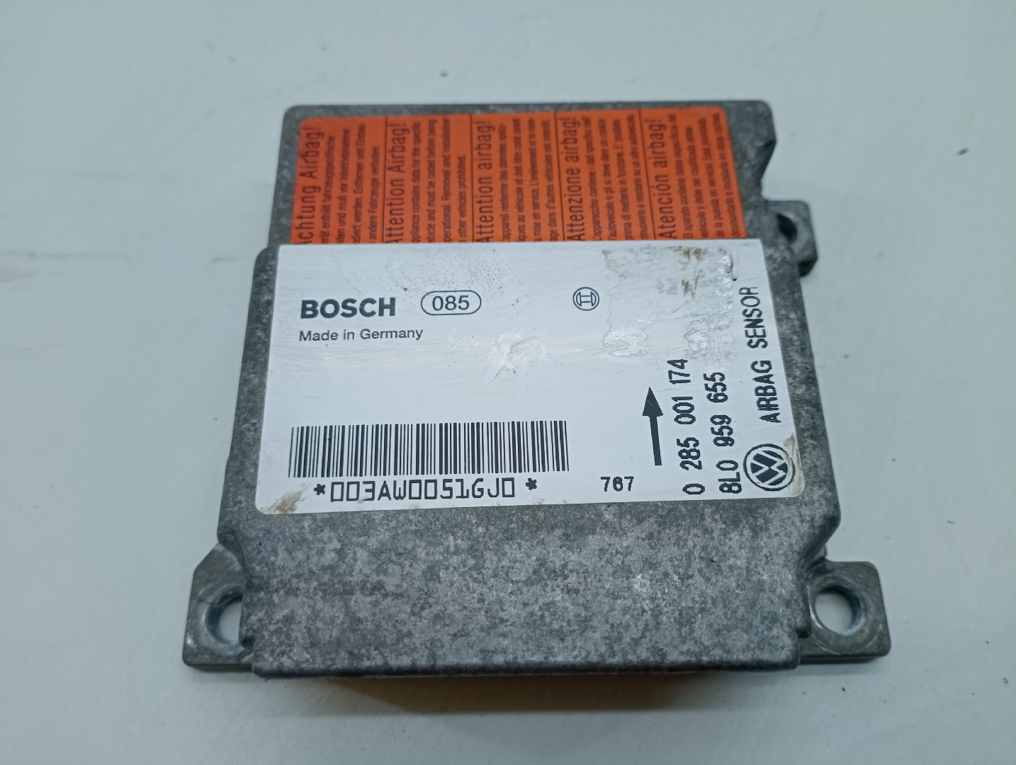 Centralina des coussins gonflables VOLKSWAGEN PASSAT (3B2) | 96 - 01