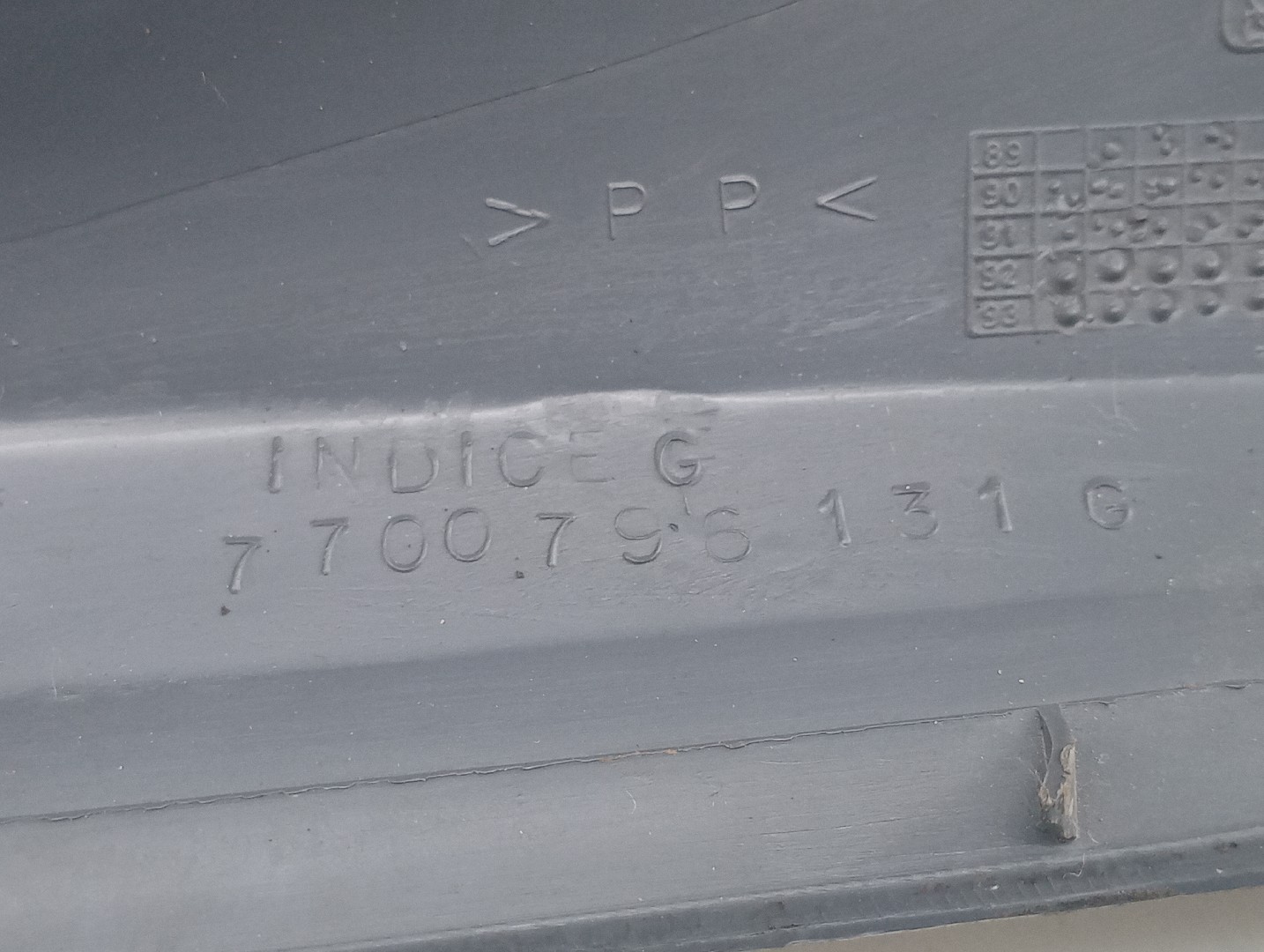 Moldura de pilar A RENAULT CLIO I (B/C57_, 5/357_) | 90 - 98 Imagem-3