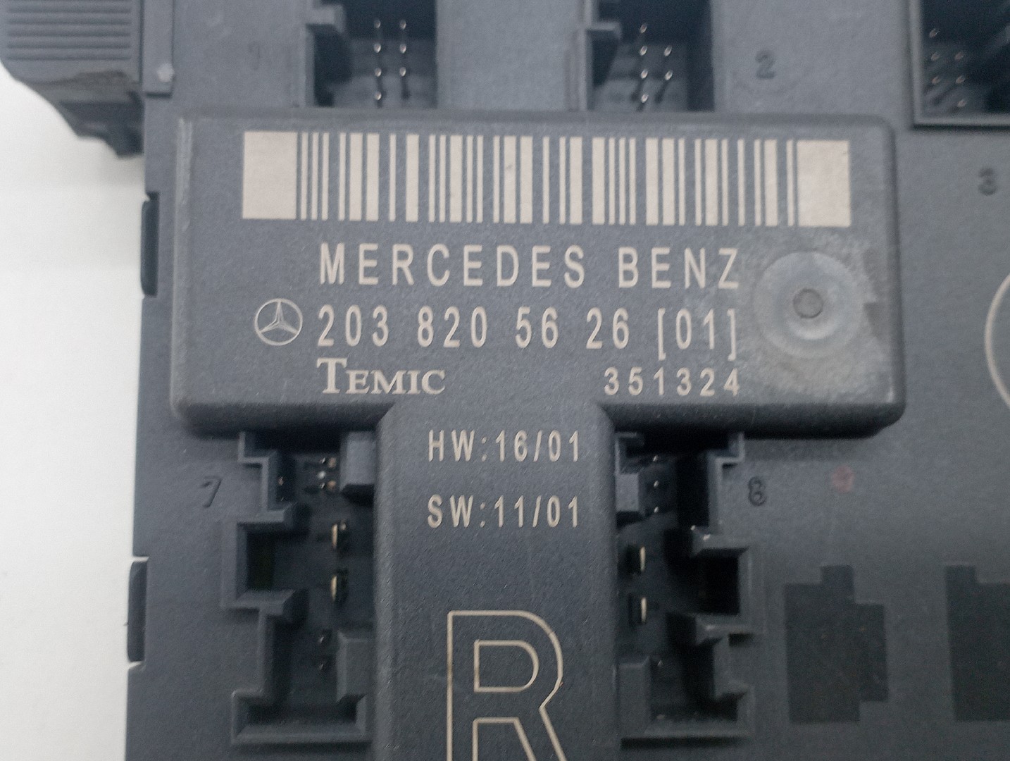 Módulo de controlo MERCEDES-BENZ C-CLASS (W203) | 00 - 07 Imagem-1