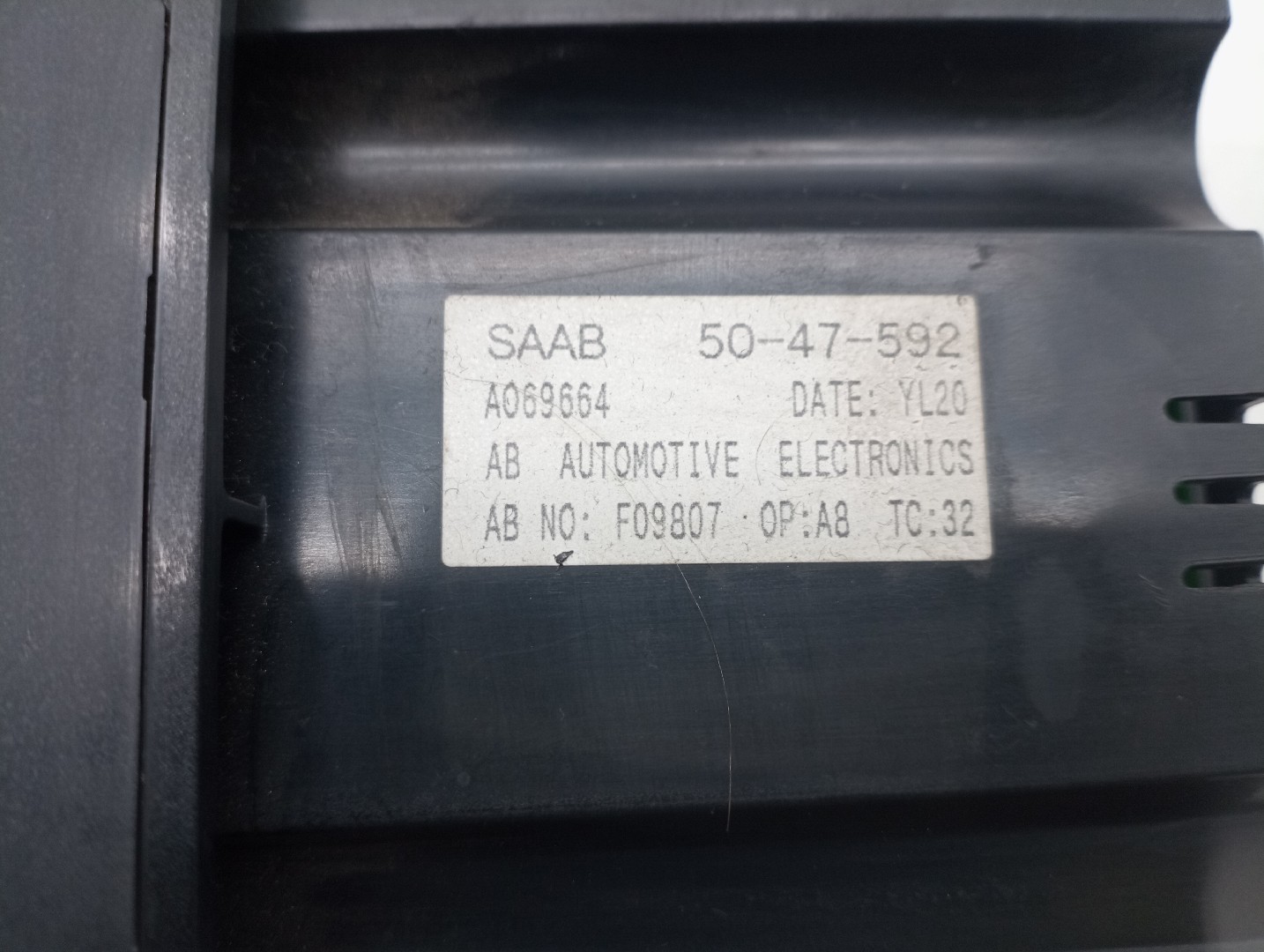 Comando da Sofagem SAAB 9-5 (YS3E) | 97 - 09 Imagem-2
