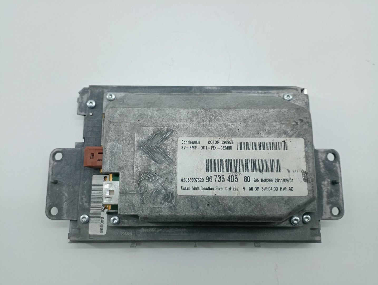 Display CITROEN C4 II (B7) | 09 -  Imagem-1