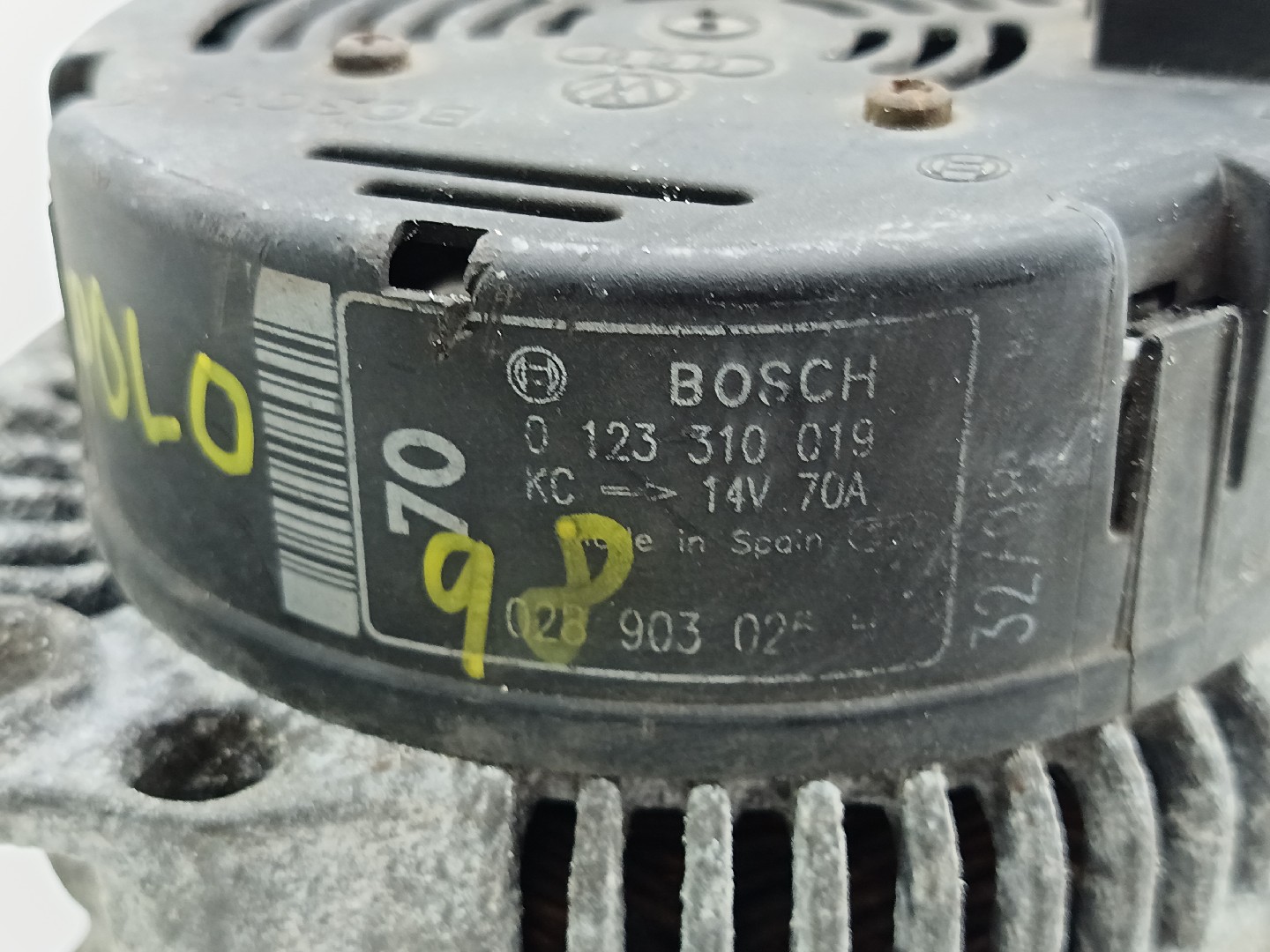 Alternador VOLKSWAGEN POLO Van Caixa/Hatchback (6N1) | 94 - 99 Imagem-4