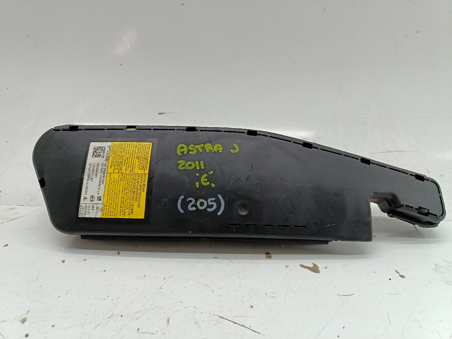 Airbag Banco Esquerdo OPEL ASTRA J (P10) | 09 - 15