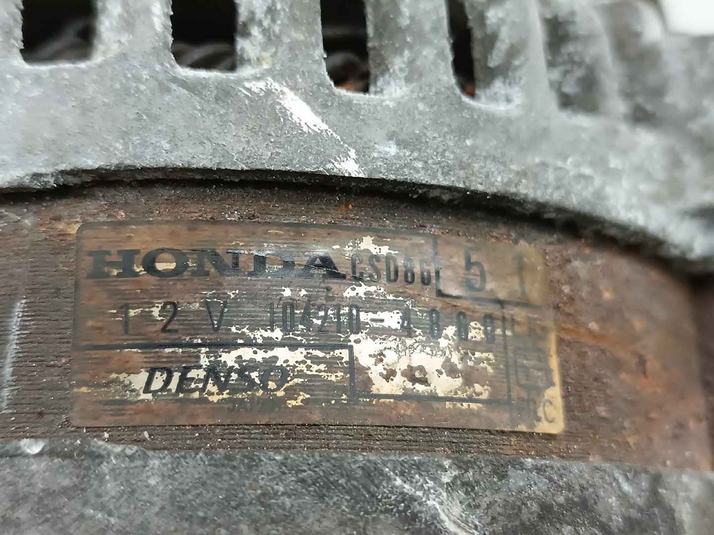 Alternador HONDA CIVIC VIII Hatchback (FN, FK) | 05 -  Imagem-3