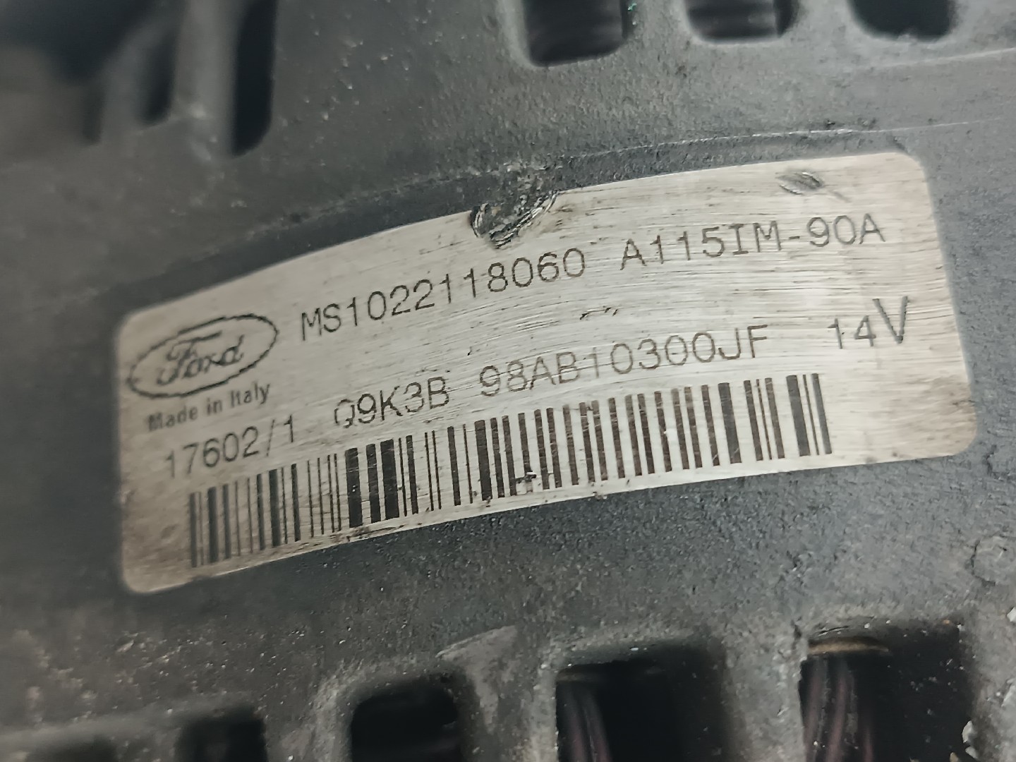 Alternator FORD FOCUS (DAW, DBW) | 98 - 09 Imagem-1