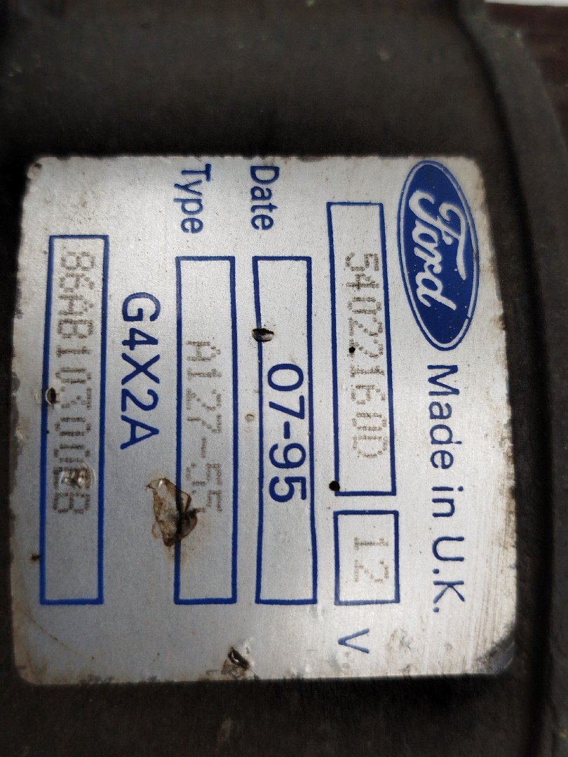 Alternador FORD FIESTA III (GFJ) | 89 - 97 Imagem-1