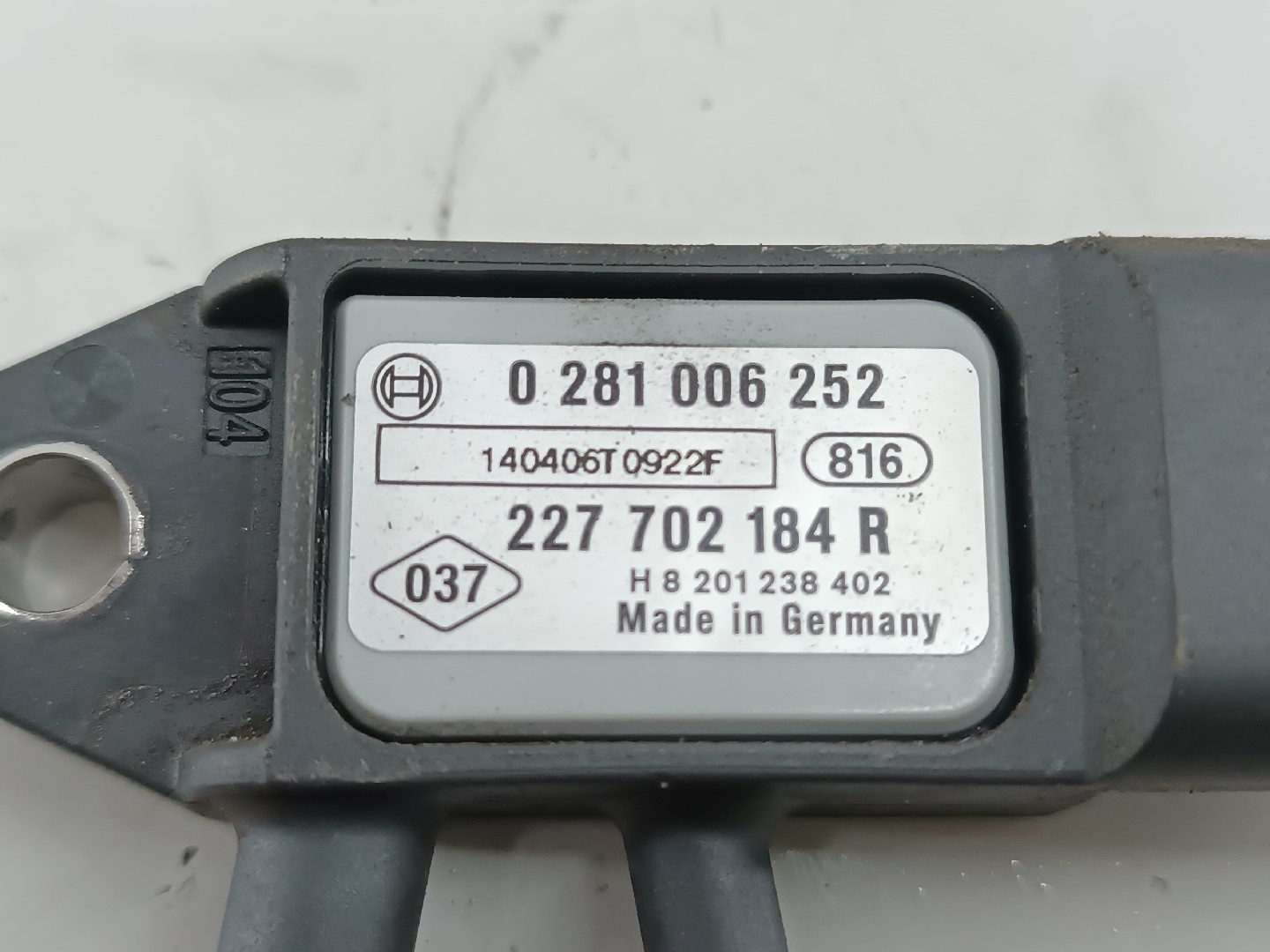 Sensor de pressão de gases de escape RENAULT CAPTUR I (J5_, H5_) | 13 -  Imagem-1