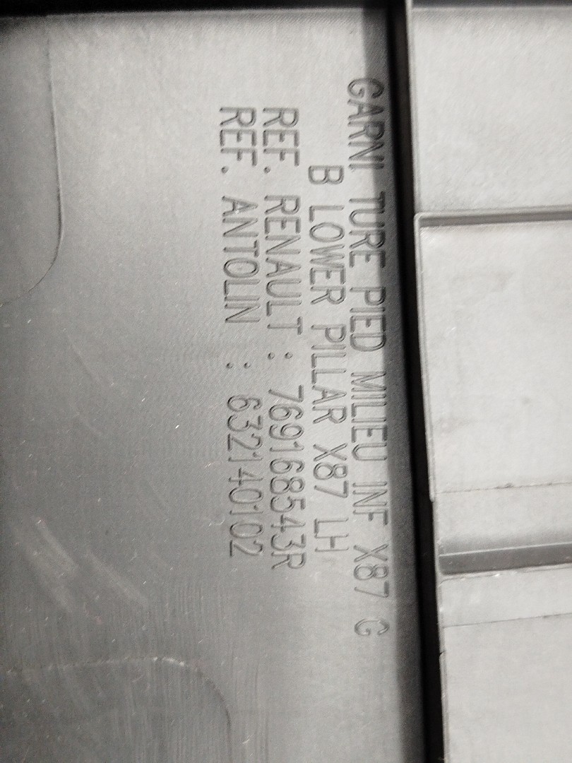 Moldura de pilar B RENAULT CAPTUR I (J5_, H5_) | 13 -  Imagem-2