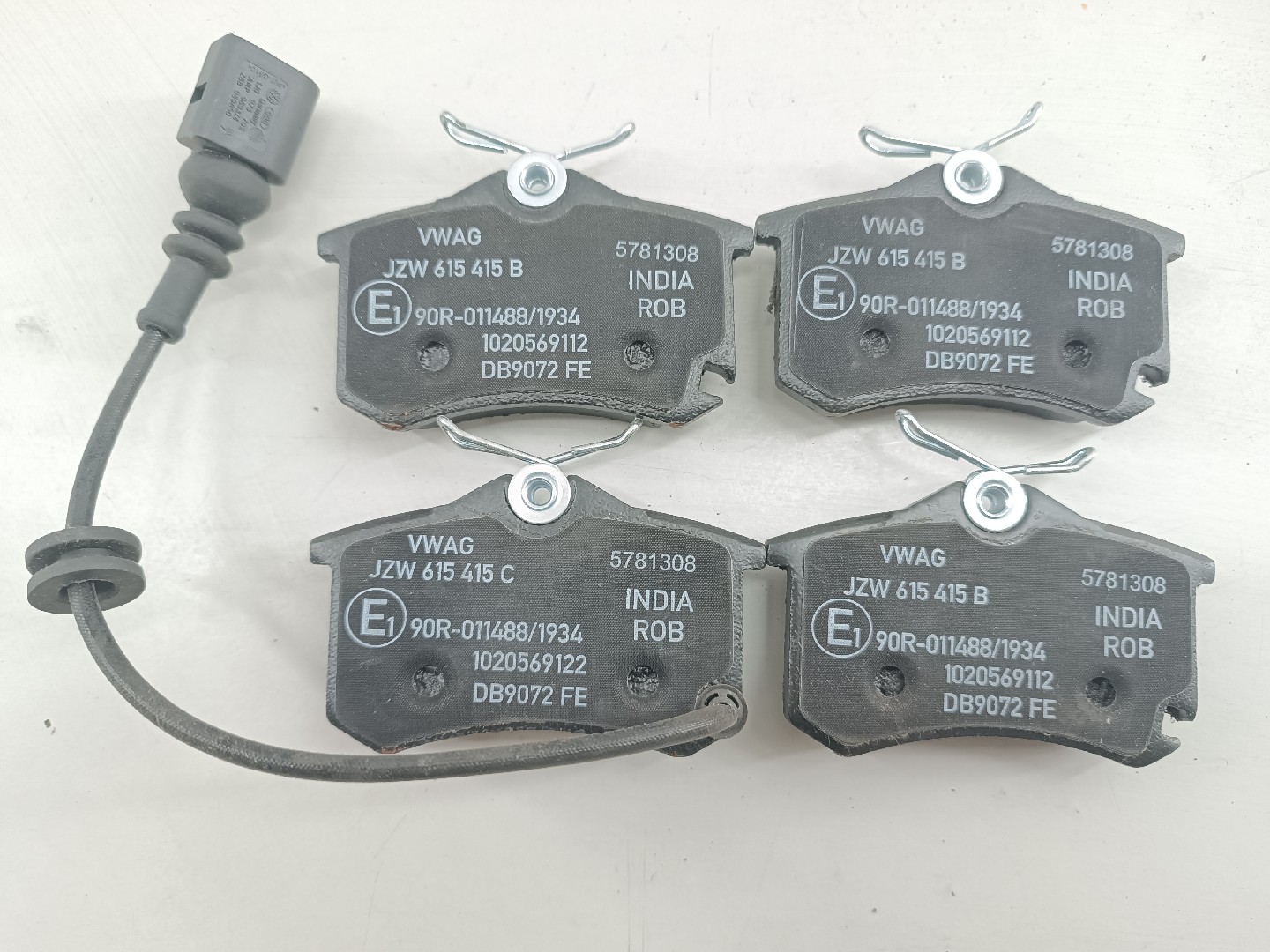 Pastilhas VOLKSWAGEN LUPO (6X1, 6E1) | 98 - 05