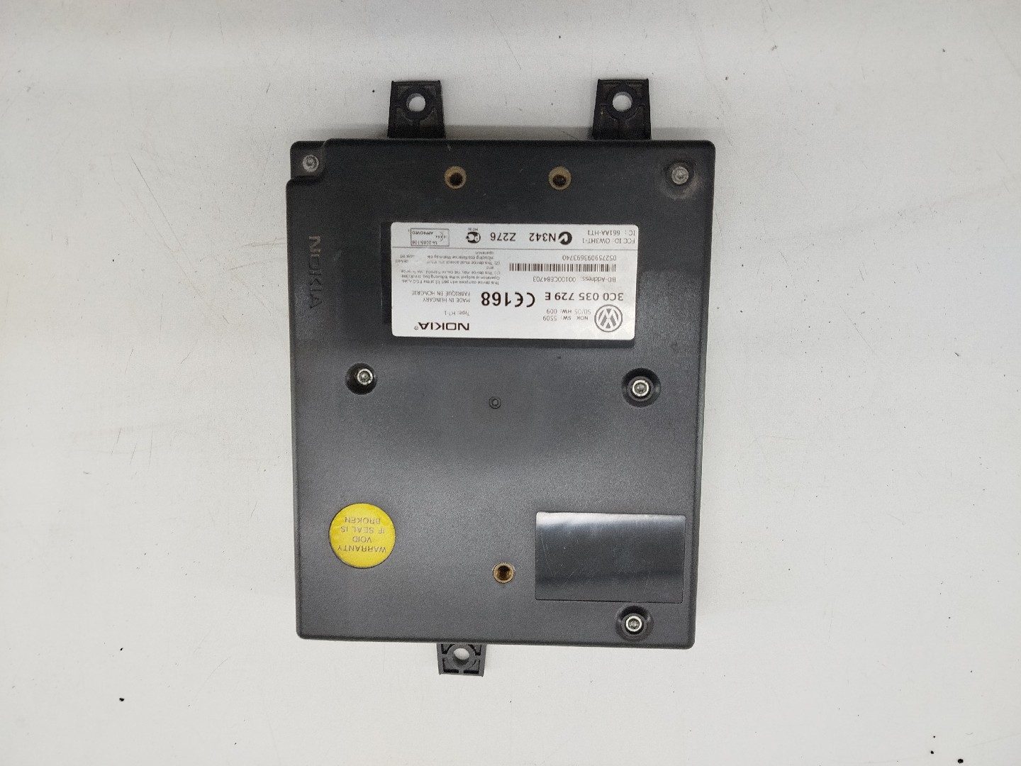 Unidade de control VOLKSWAGEN PASSAT (3C2) | 05 - 10
