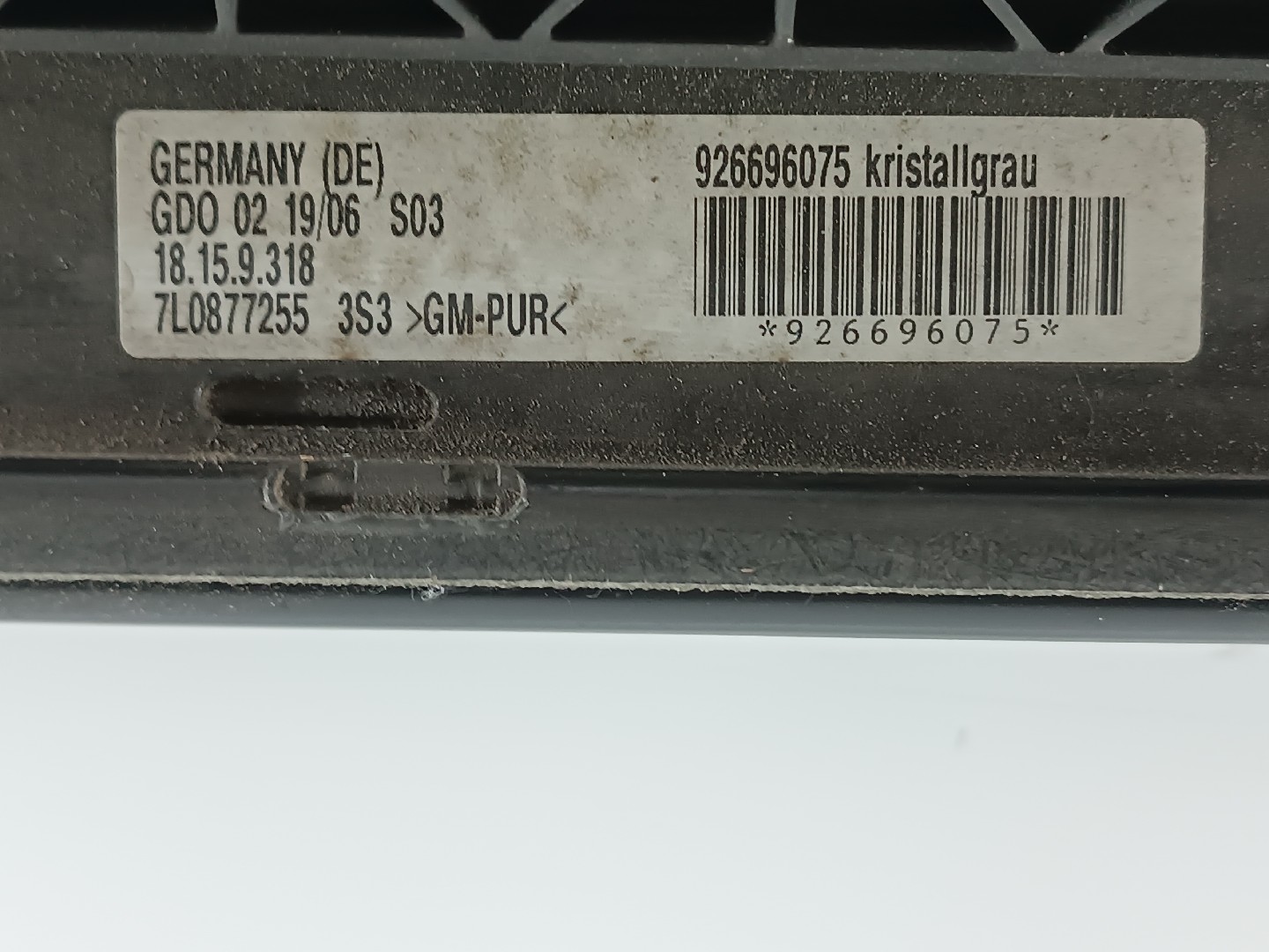 Teto de Abrir Elétrico VOLKSWAGEN TOUAREG (7LA, 7L6, 7L7) | 02 - 13 Imagem-1