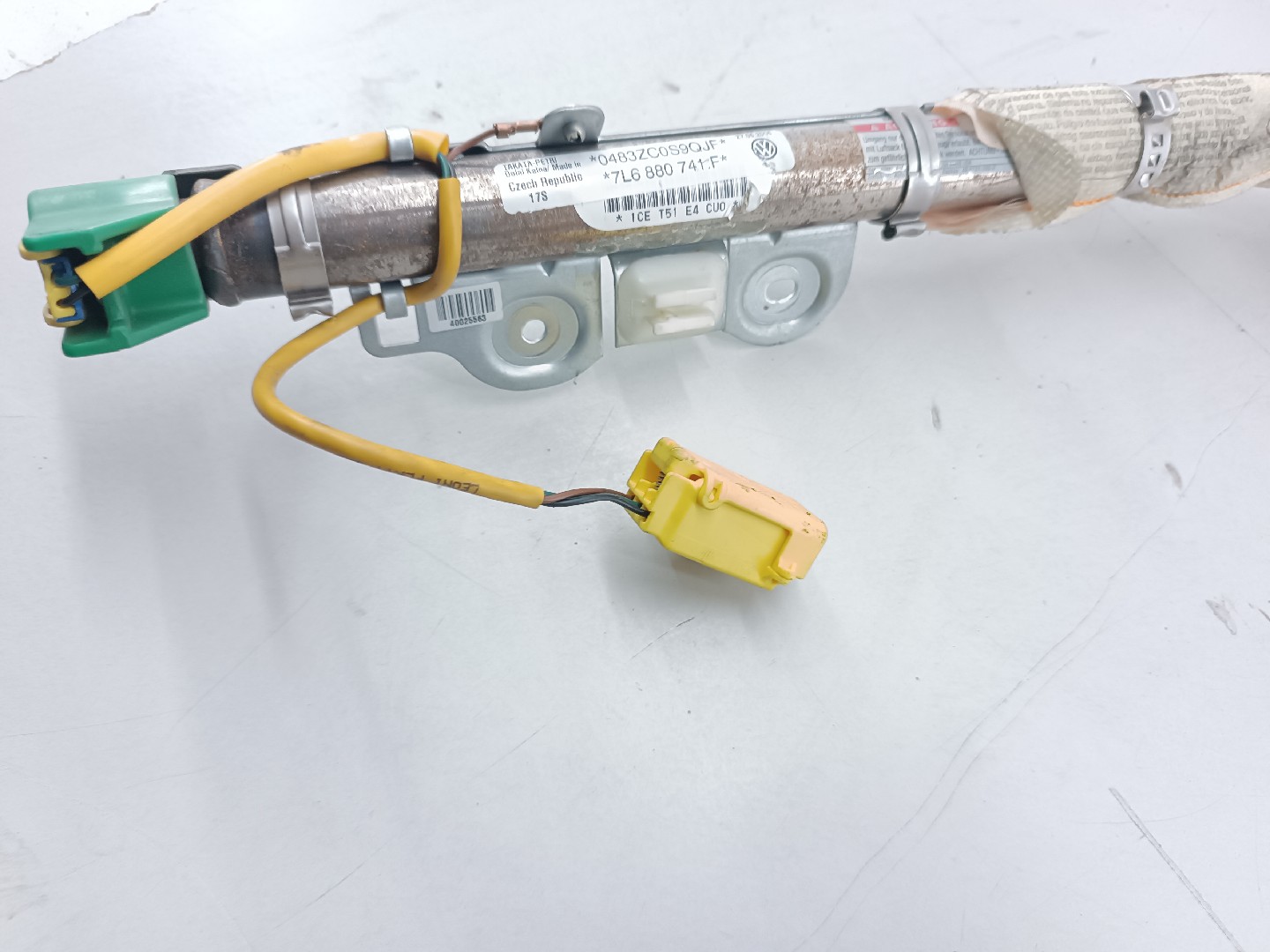 Cortina de airbag esquerda VOLKSWAGEN TOUAREG (7LA, 7L6, 7L7) | 02 - 13