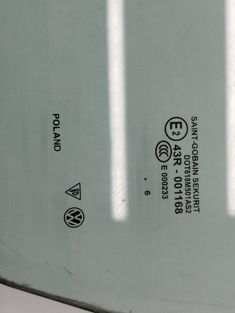 Vidro de Porta Frente Esquerdo VOLKSWAGEN TOUAREG (7LA, 7L6, 7L7) | 02 - 13 Imagem-1