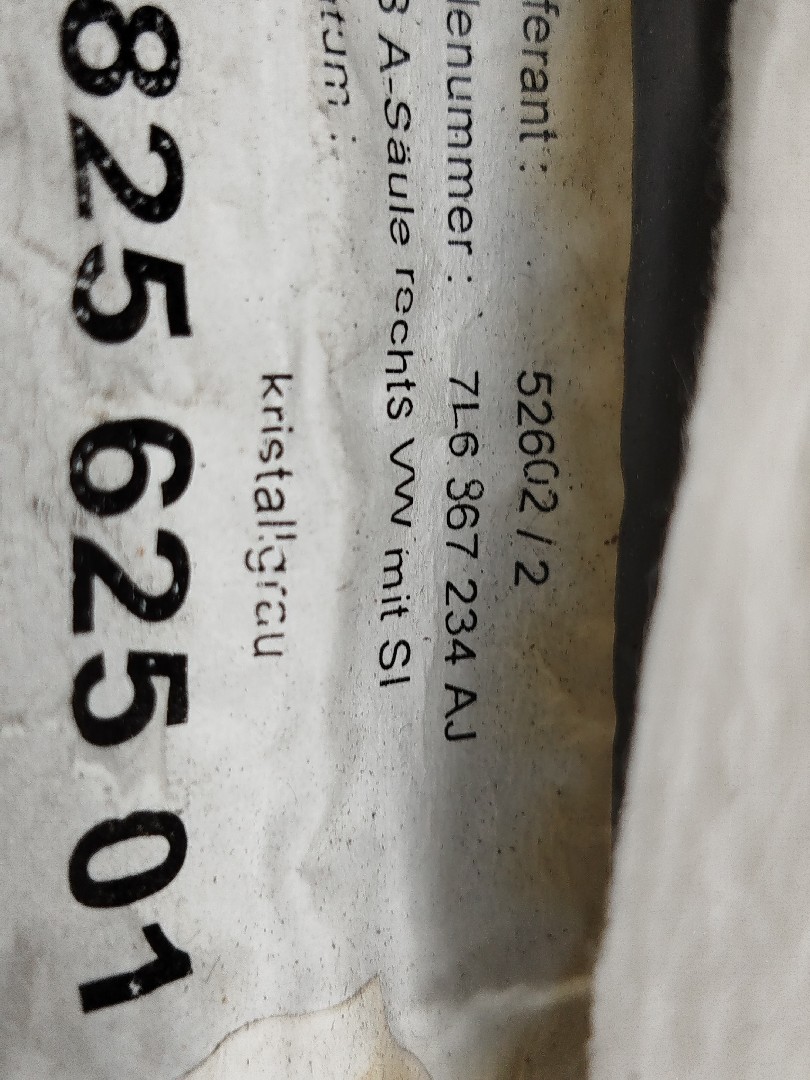 Moldura de pilar A VOLKSWAGEN TOUAREG (7LA, 7L6, 7L7) | 02 - 13 Imagem-3