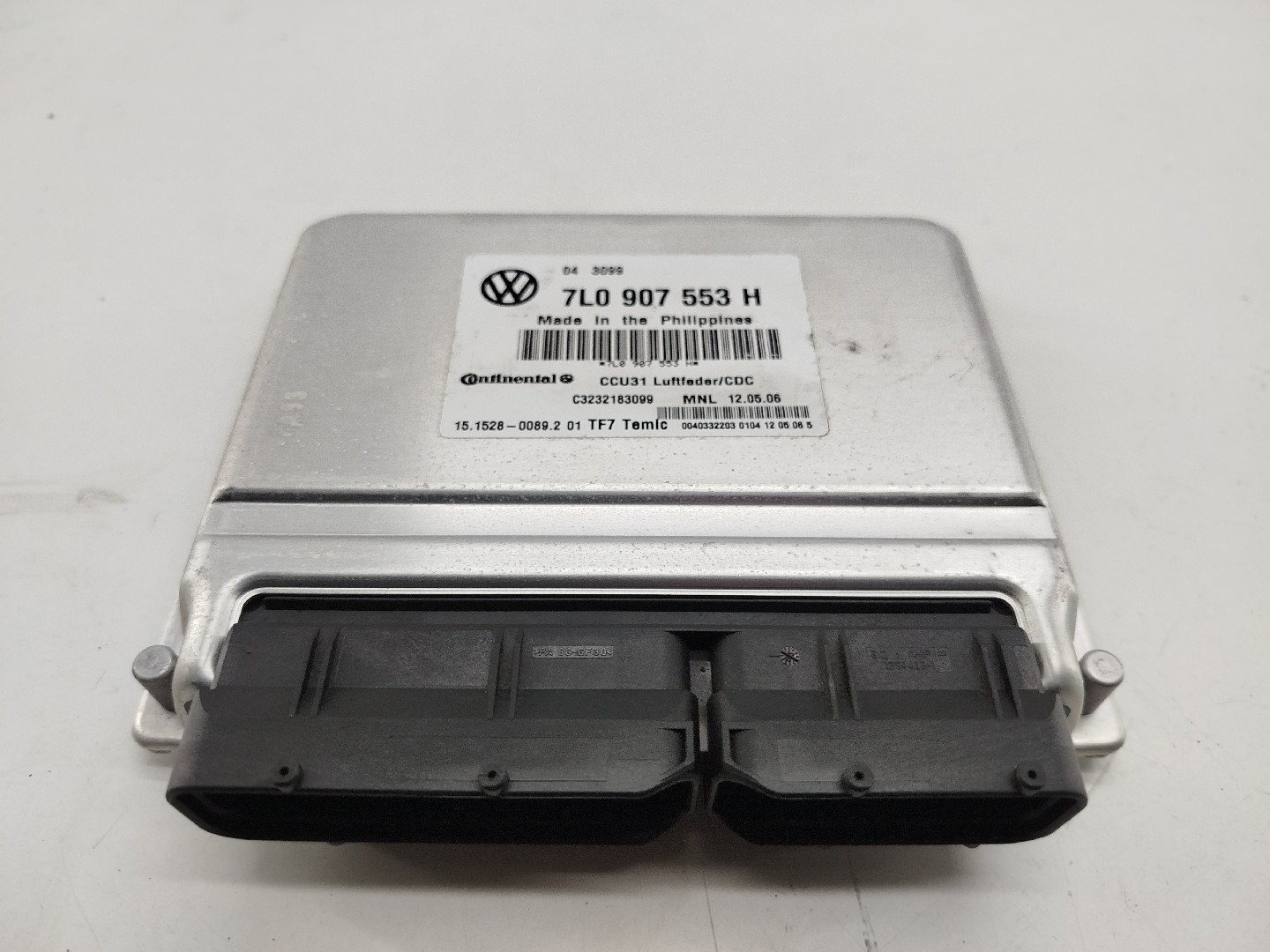 Unidade de control VOLKSWAGEN TOUAREG (7LA, 7L6, 7L7) | 02 - 13
