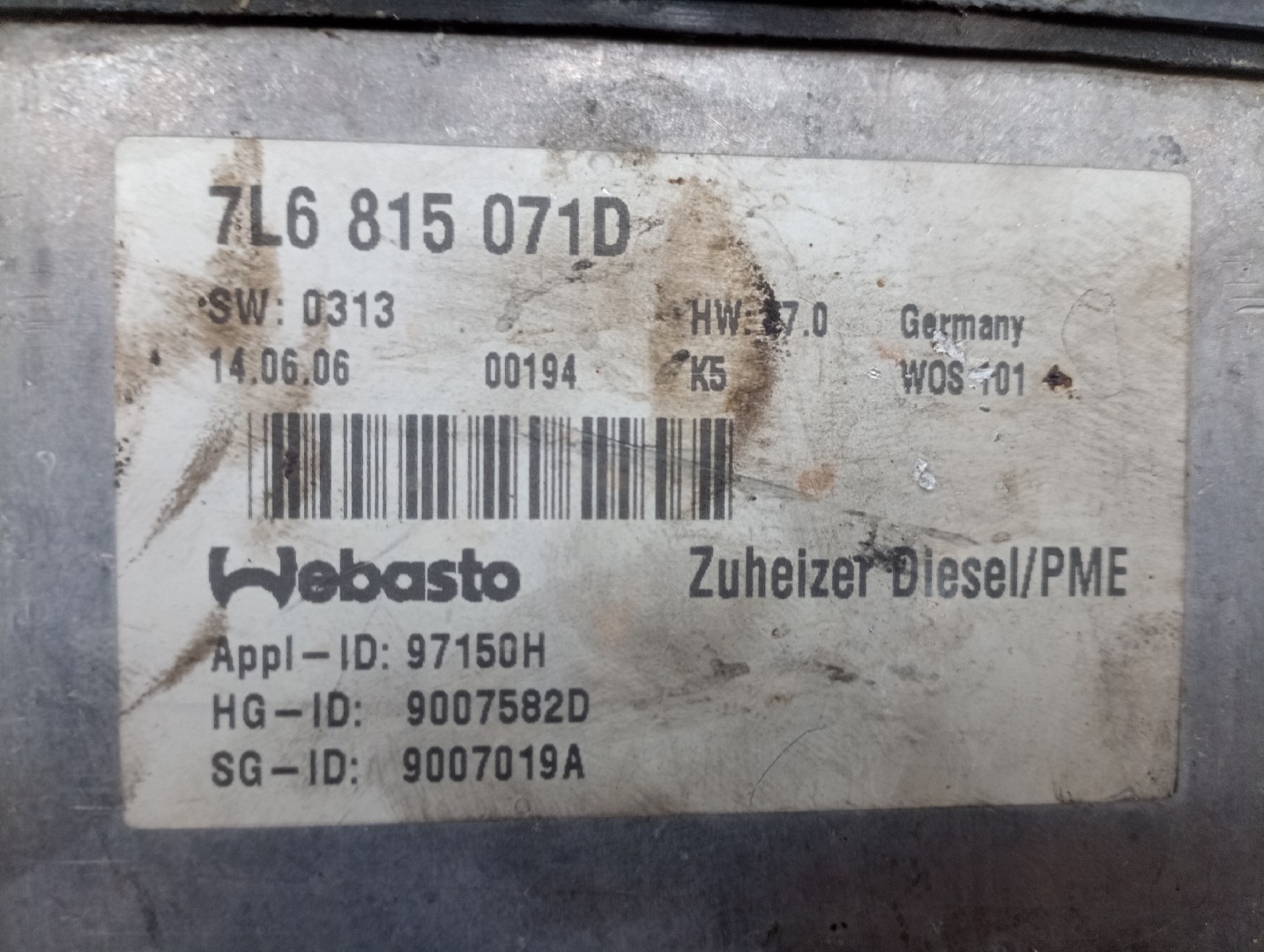 Sofagem Parque VOLKSWAGEN TOUAREG (7LA, 7L6, 7L7) | 02 - 13 Imagem-2