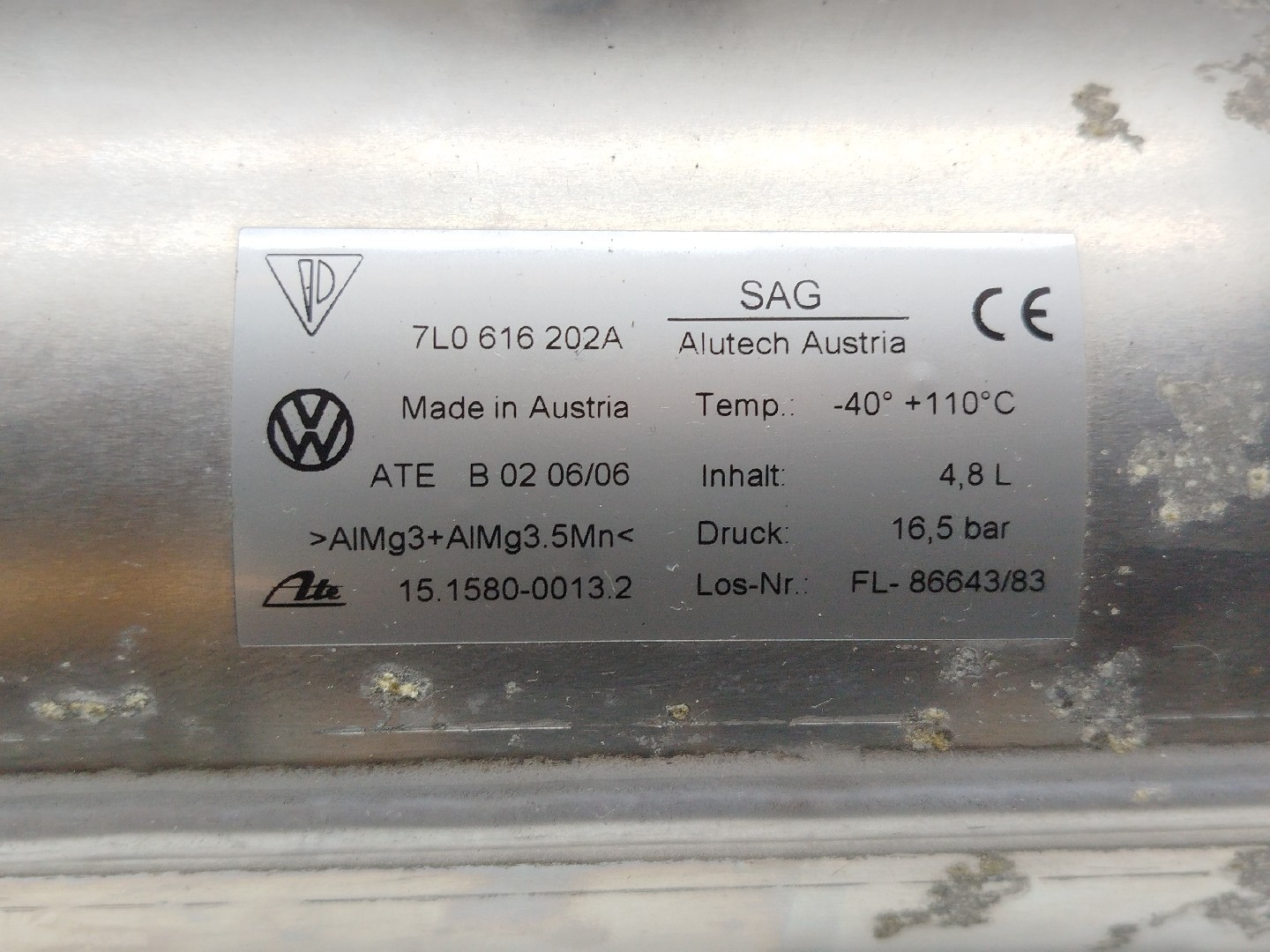 Outros VOLKSWAGEN TOUAREG (7LA, 7L6, 7L7) | 02 - 13 Imagem-1