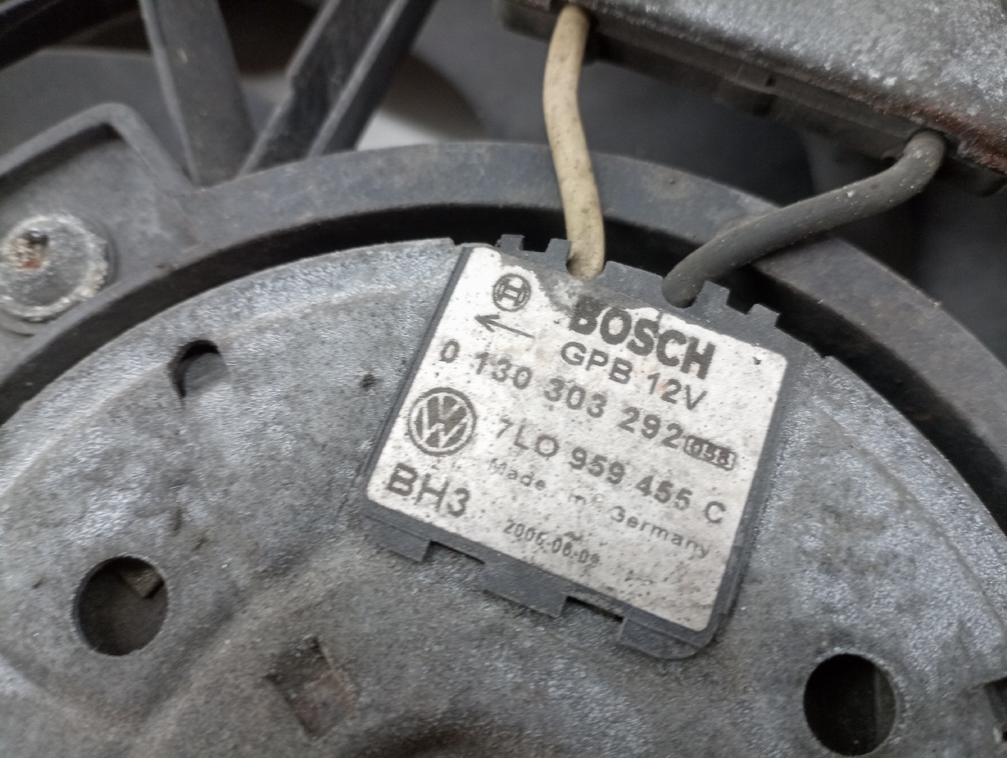 Termo ventilador VOLKSWAGEN TOUAREG (7LA, 7L6, 7L7) | 02 - 13 Imagem-1