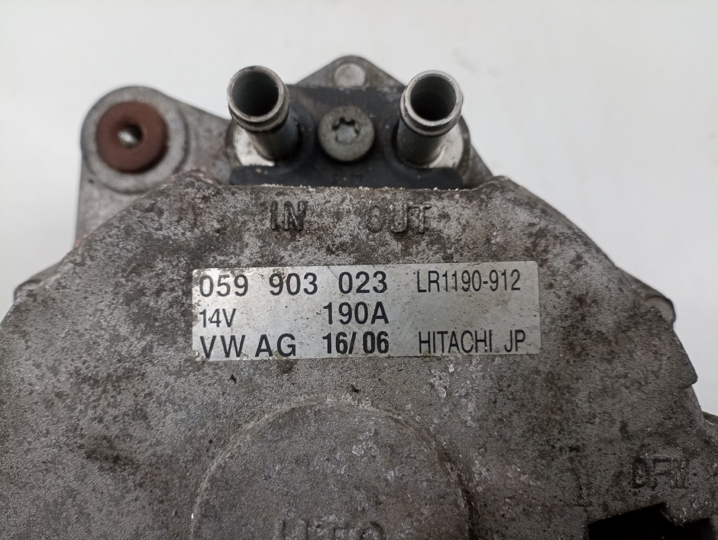 Alternador VOLKSWAGEN TOUAREG (7LA, 7L6, 7L7) | 02 - 13 Imagem-2