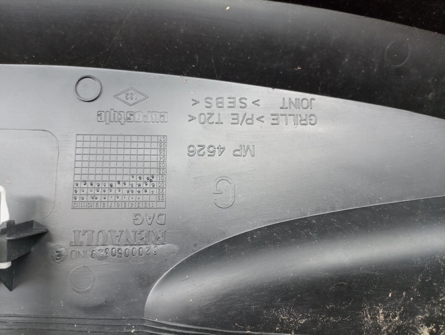 Grelha de torpedo RENAULT MEGANE Scenic (JA0/1_) | 96 - 01 Imagem-5