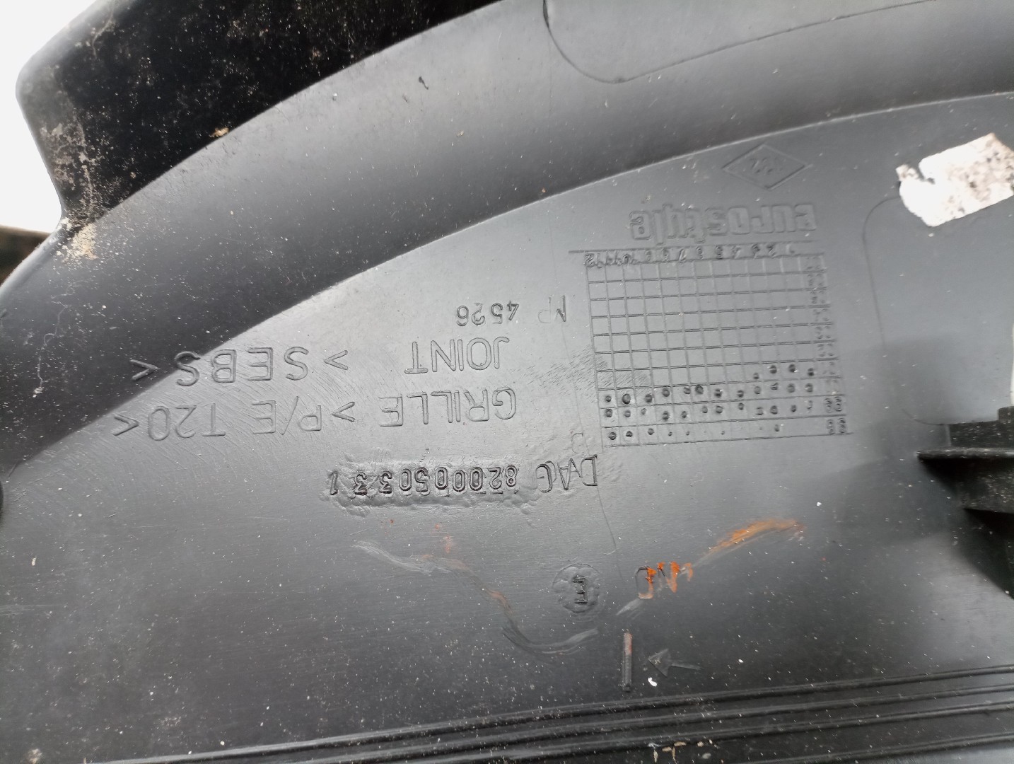 Grelha de torpedo RENAULT MEGANE Scenic (JA0/1_) | 96 - 01 Imagem-6