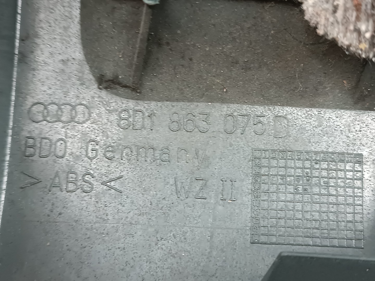 Acabamento de Tablier AUDI A4 (8D2, B5) | 94 - 01 Imagem-1