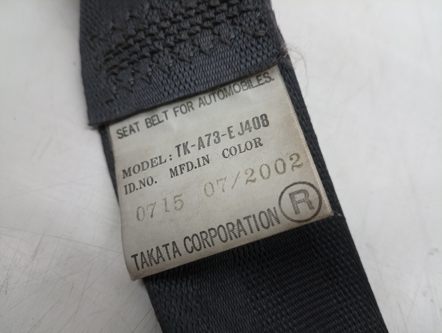 Cinto Frente Direito HONDA JAZZ II (GD_, GE3, GE2) | 01 - 08 Imagem-1