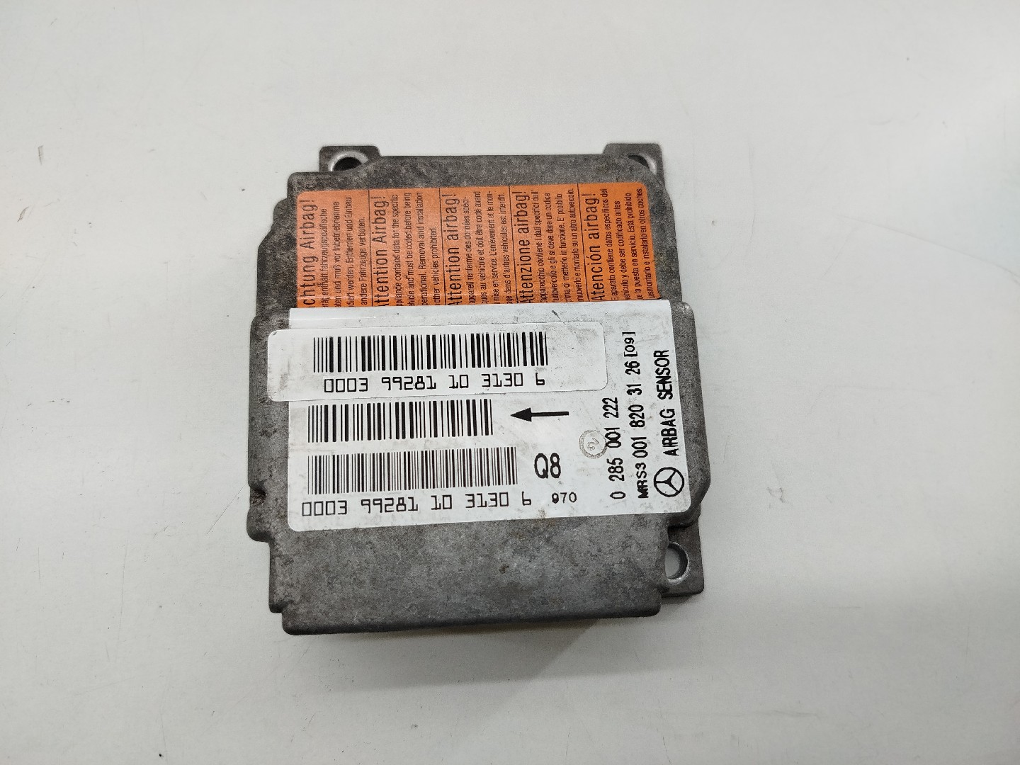 Centralita Airbags MERCEDES-BENZ A-CLASS (W168) | 97 - 05 Imagem-4