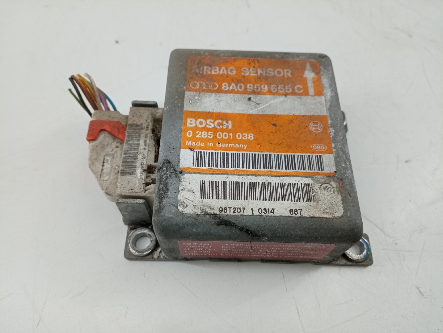 Centralina des coussins gonflables AUDI A4 Avant (8D5, B5) | 94 - 02