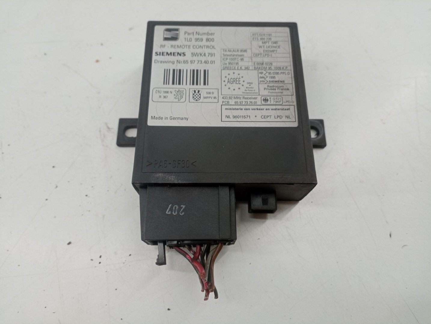 Módulo eletrónico SEAT IBIZA II (6K1) | 93 - 02
