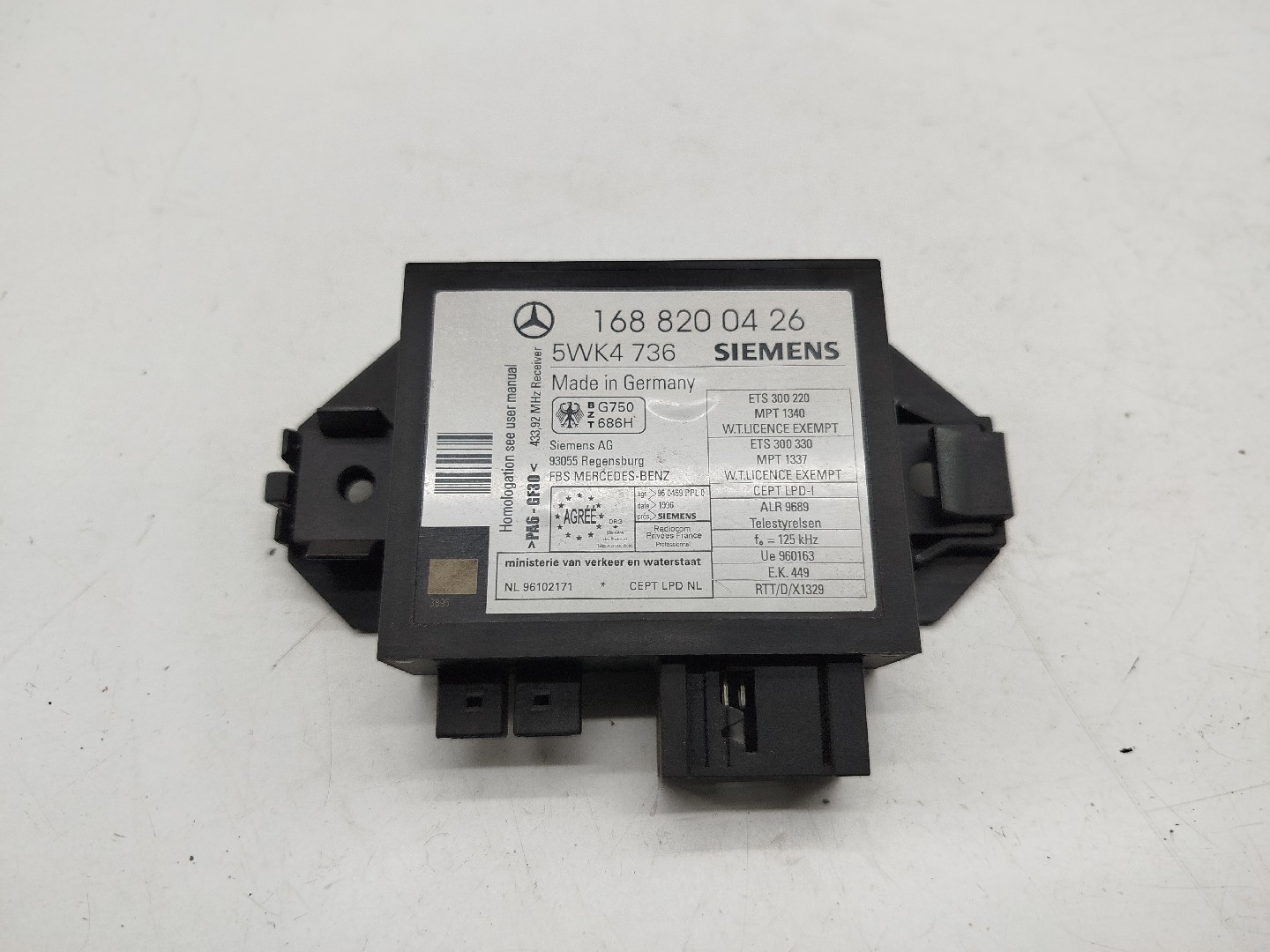 Centralina de Ignição MERCEDES-BENZ A-CLASS (W168) | 97 - 05