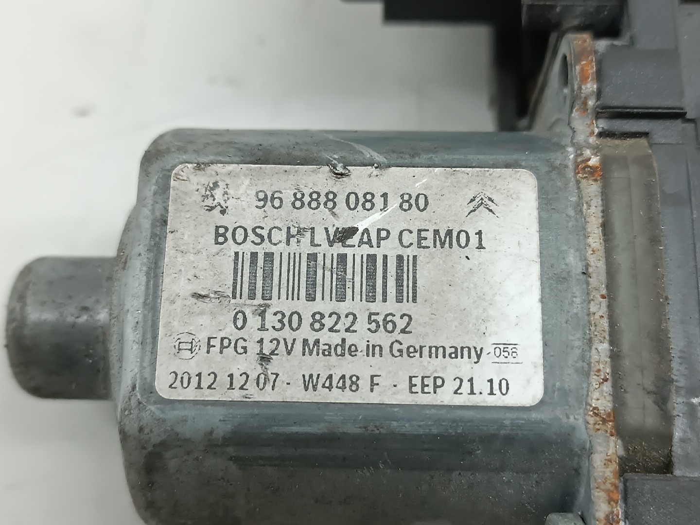 Motor de vidro frente direito PEUGEOT 508 I (8D_) | 10 - 18 Imagem-1