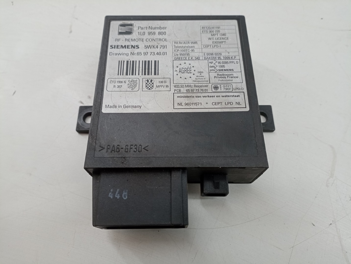 Módulo Confort SEAT IBIZA II (6K1) | 93 - 02