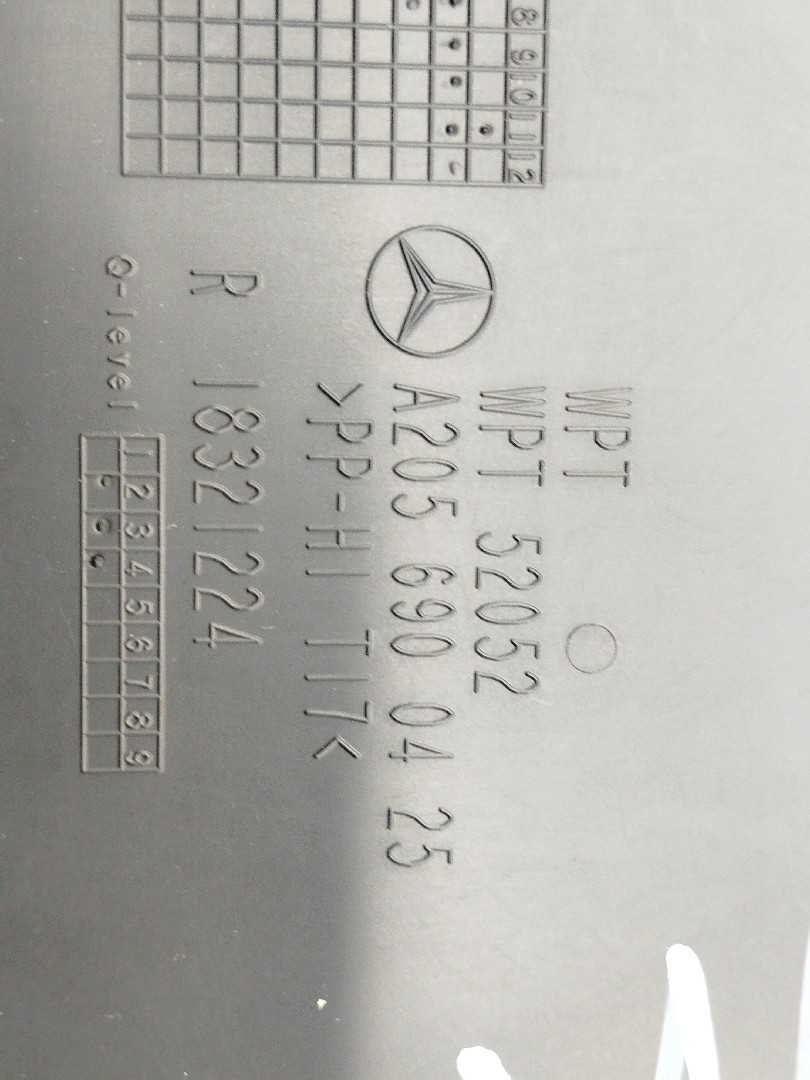 Moldura de pilar B direita MERCEDES-BENZ C-CLASS T-Model (S205) | 14 -  Imagem-2