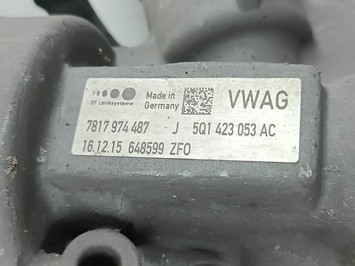 Caixa de Direção VOLKSWAGEN GOLF VII (5G1, BQ1, BE1, BE2) | 12 -  Imagem-2