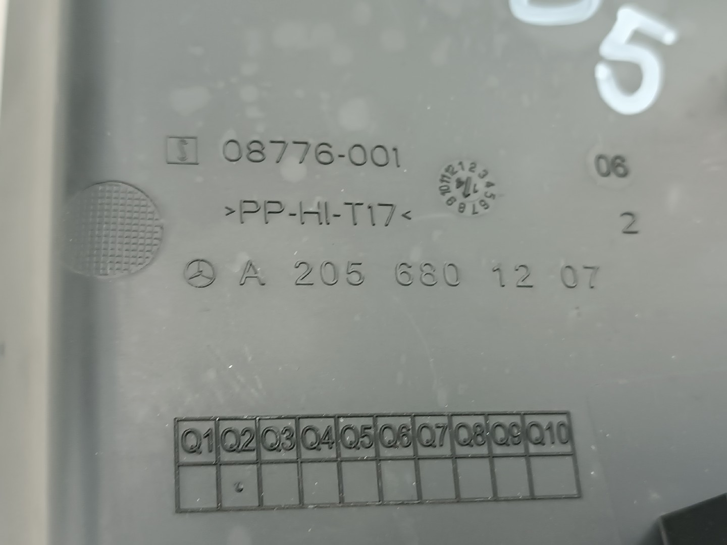 Tampa lateral de tablier MERCEDES-BENZ C-CLASS T-Model (S205) | 14 -  Imagem-3