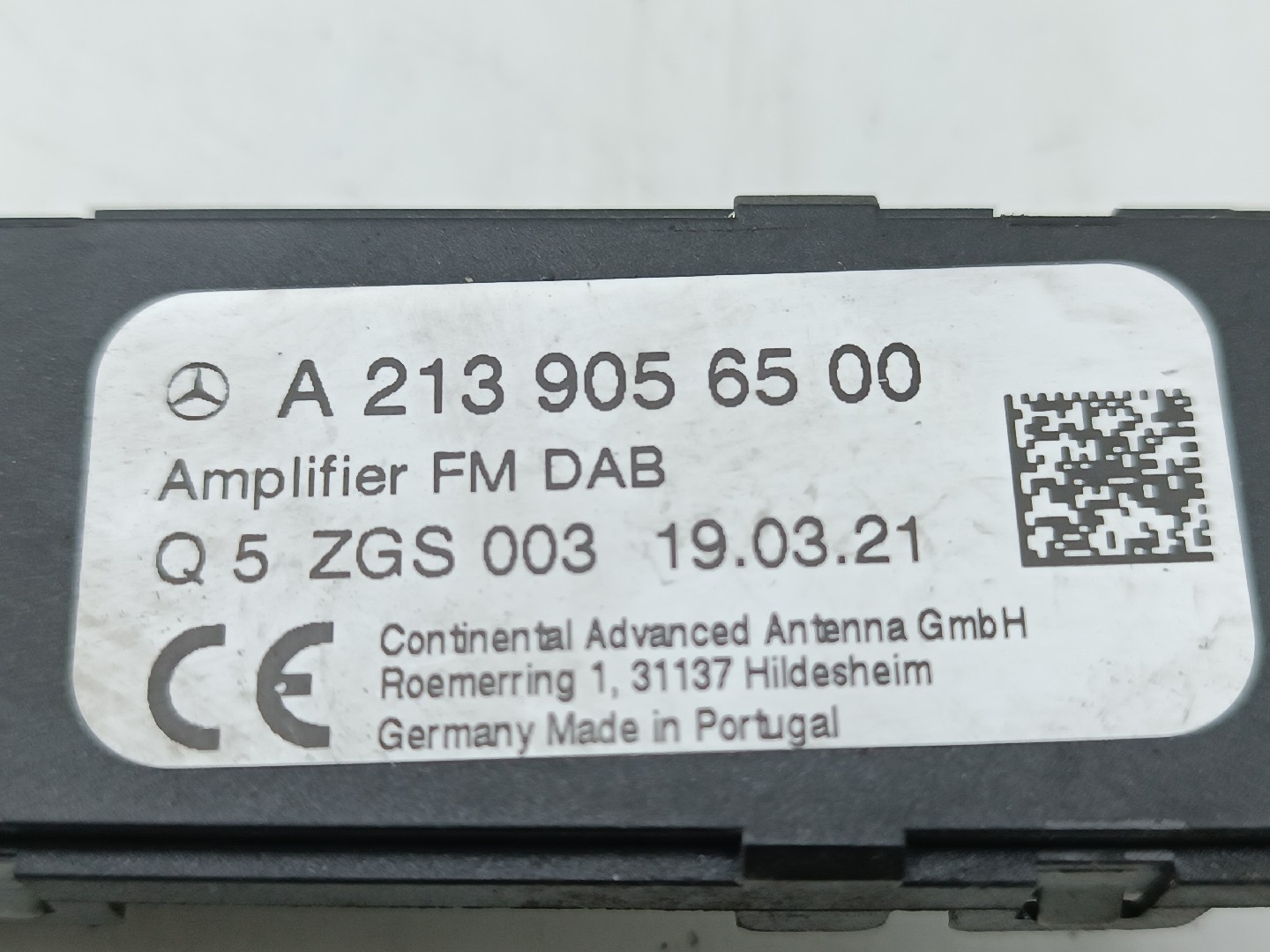 Amplificador de antena MERCEDES-BENZ A-CLASS (W177) | 18 -  Imagem-1