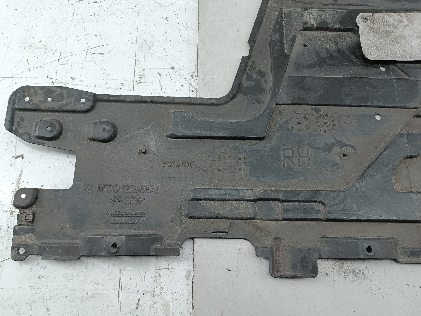 Proteção inferior de carroçaria MERCEDES-BENZ A-CLASS (W177) | 18 -  Imagem-3