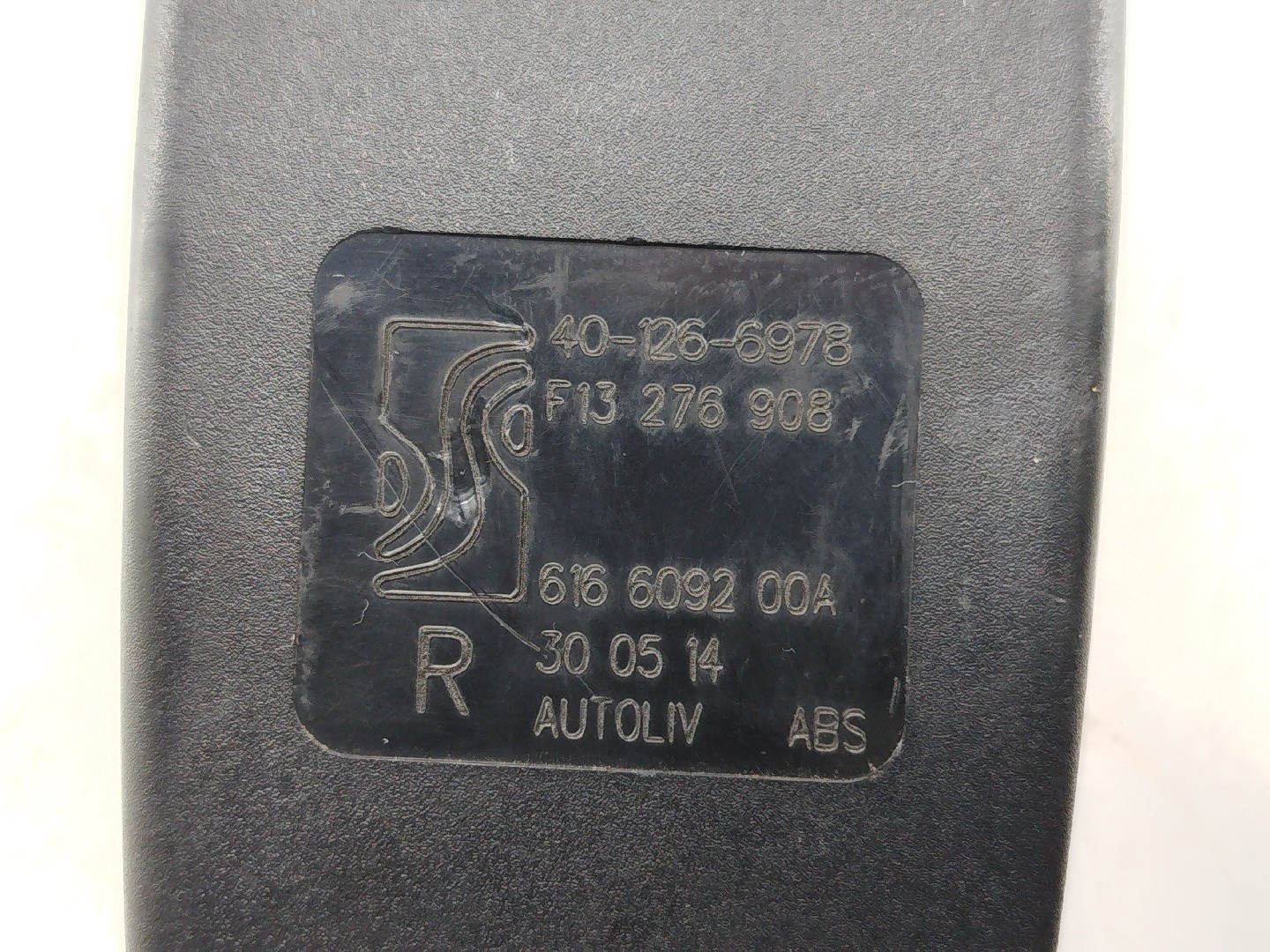 Encaixe cinto traseiro OPEL CORSA D (S07) | 06 - 14 Imagem-1