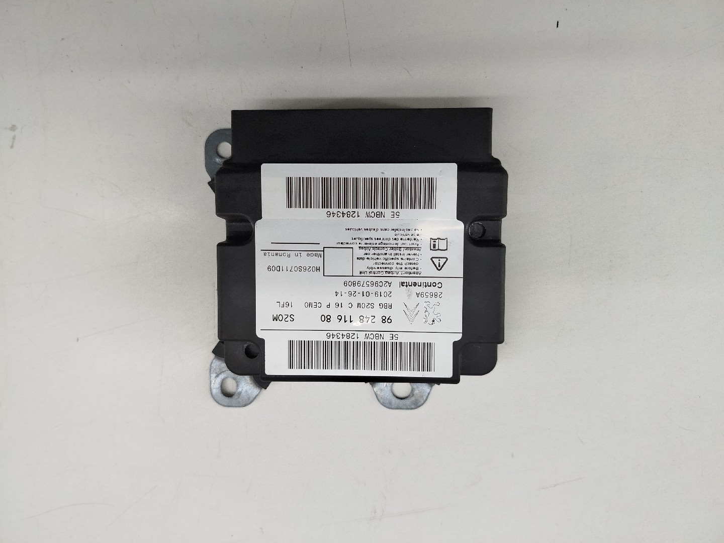 Centralina de Airbag PEUGEOT 3008 SUV (M_) | 16 - 