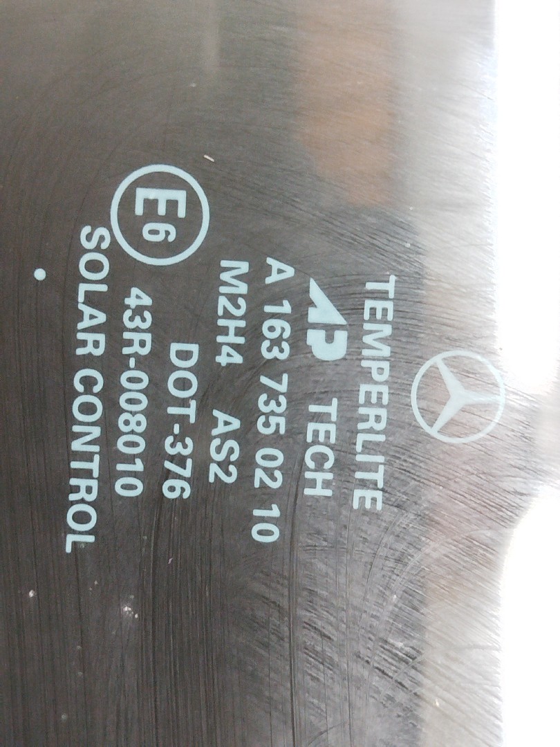 Vidro Traseiro Direito MERCEDES-BENZ M-CLASS (W163) | 98 - 05 Imagem-1