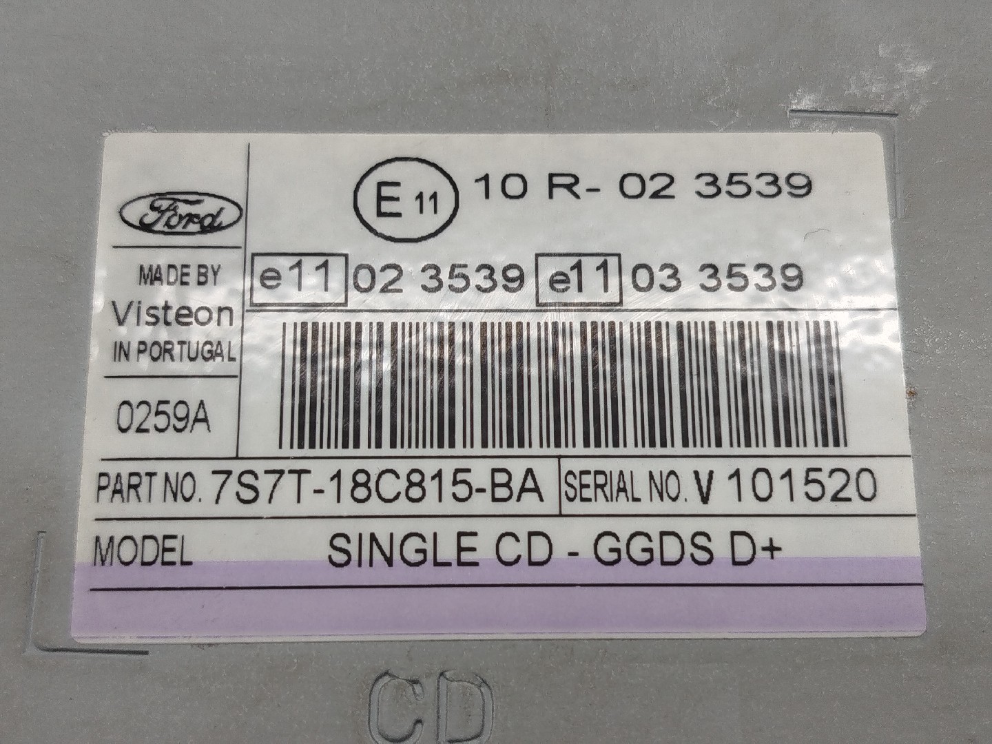 Auto-Rádio FORD S-MAX (WA6) | 06 - 14 Imagem-5