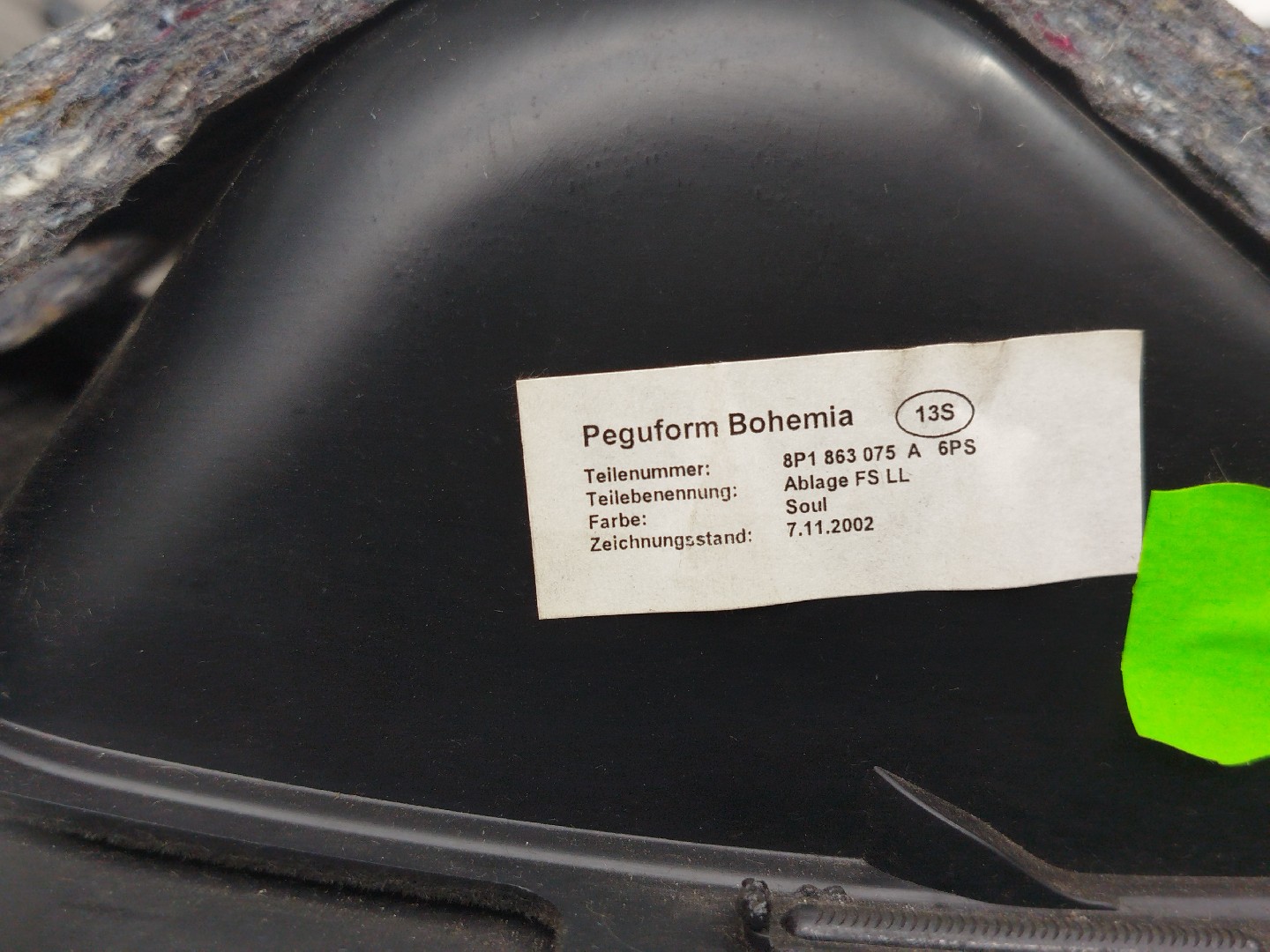 Painel inferior de tablier e controle de luzes AUDI A3 Sportback (8PA) | 04 - 15 Imagem-5