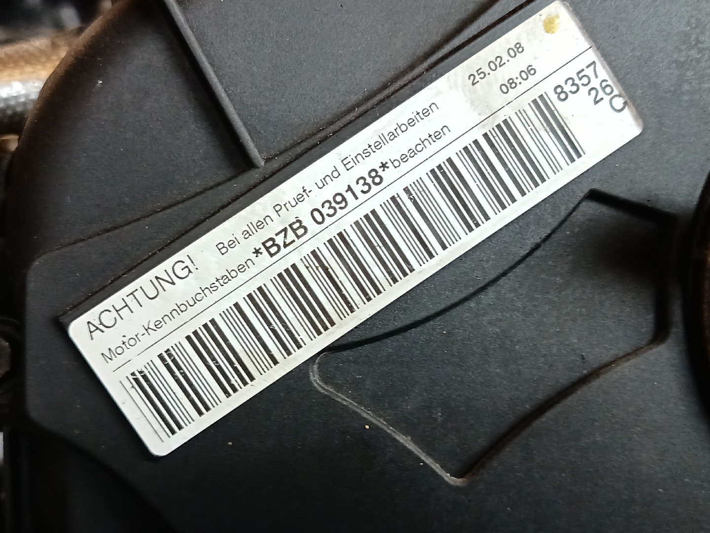 Motor AUDI A3 Sportback (8PA) | 04 - 15