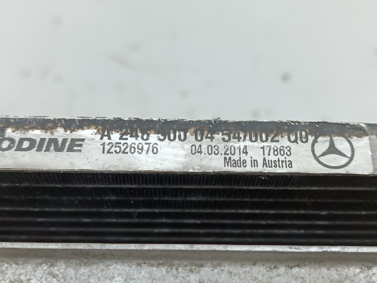 Conj. de 2/3  radiadores c/ TermoVentilador MERCEDES-BENZ B-CLASS (W246, W242) | 11 - 18 Imagem-5