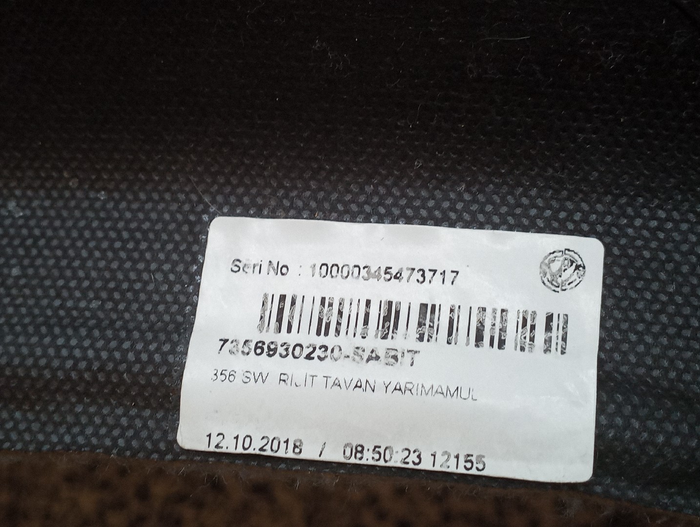 Forra de teto FIAT TIPO três volumes (356_) | 15 -  Imagem-4