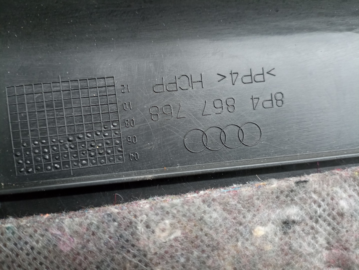 Moldura de pilar AUDI A3 Sportback (8PA) | 04 - 15 Imagem-2