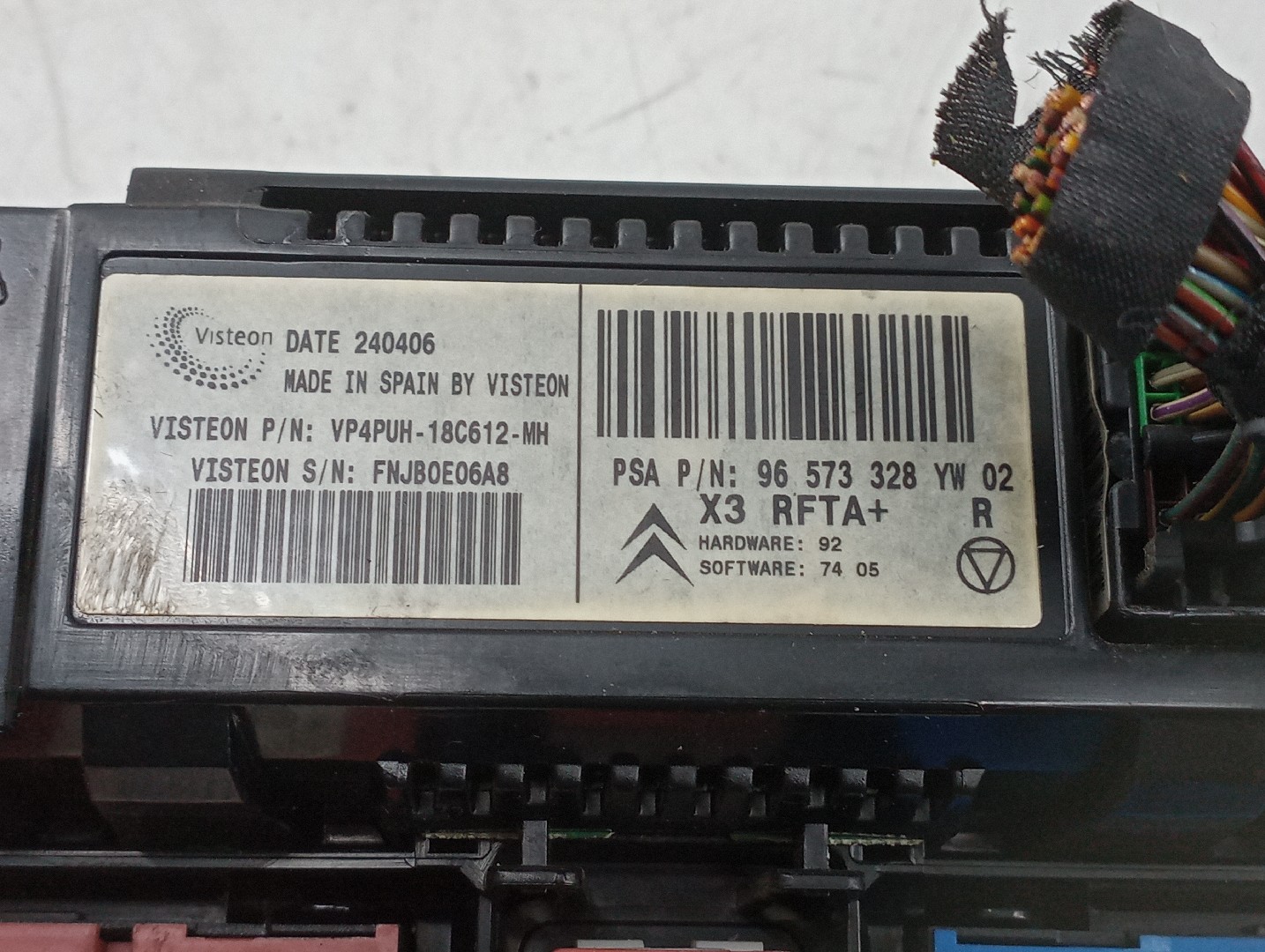 Comutador de Sofagem / Ar Condicionado CITROEN C5 II Break (RE_) | 04 -  Imagem-4
